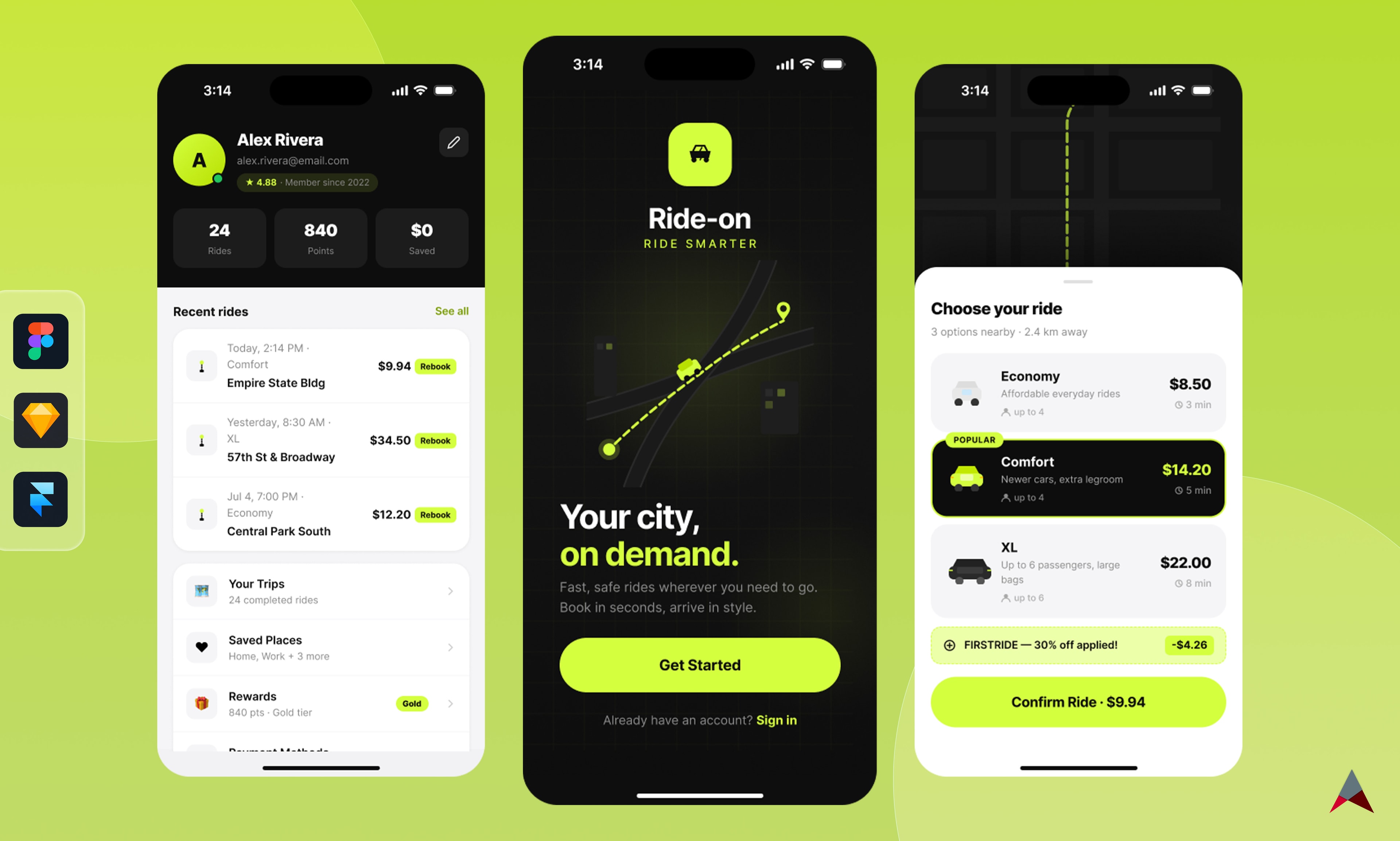 Ride-on Ride Hailing App