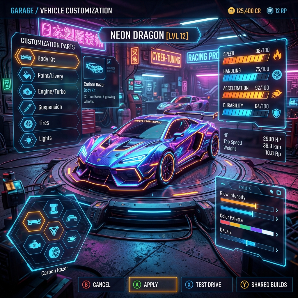 Vehicle Customization
